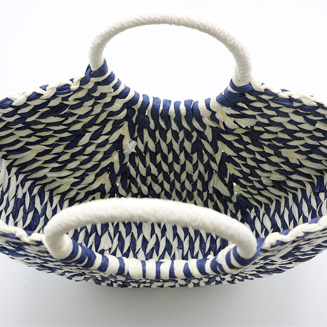 Handmade Straw Woven Handbag