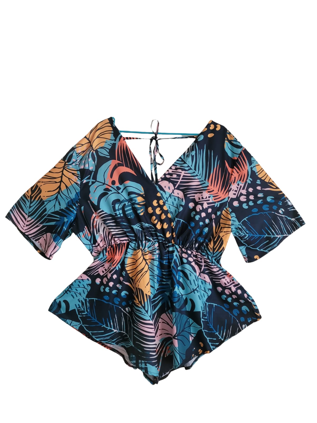 Tropical V style Two Piece Set
