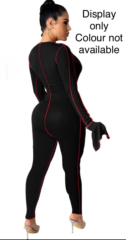 Sexy Seam Jumpsuit