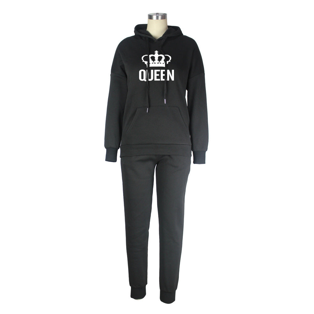 Queen Hoodie Two Piece Set