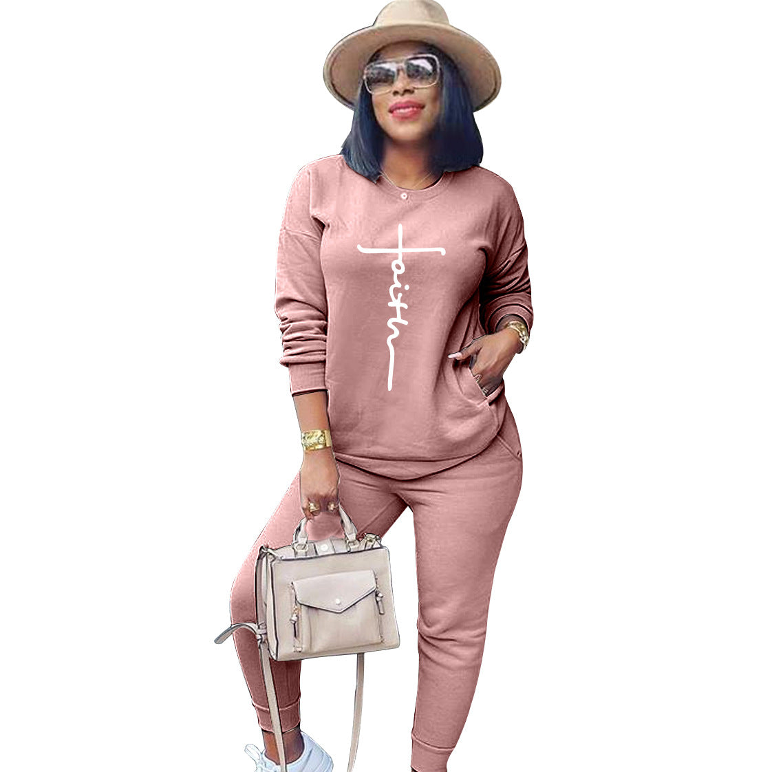 Faith Fleece Two Piece Set