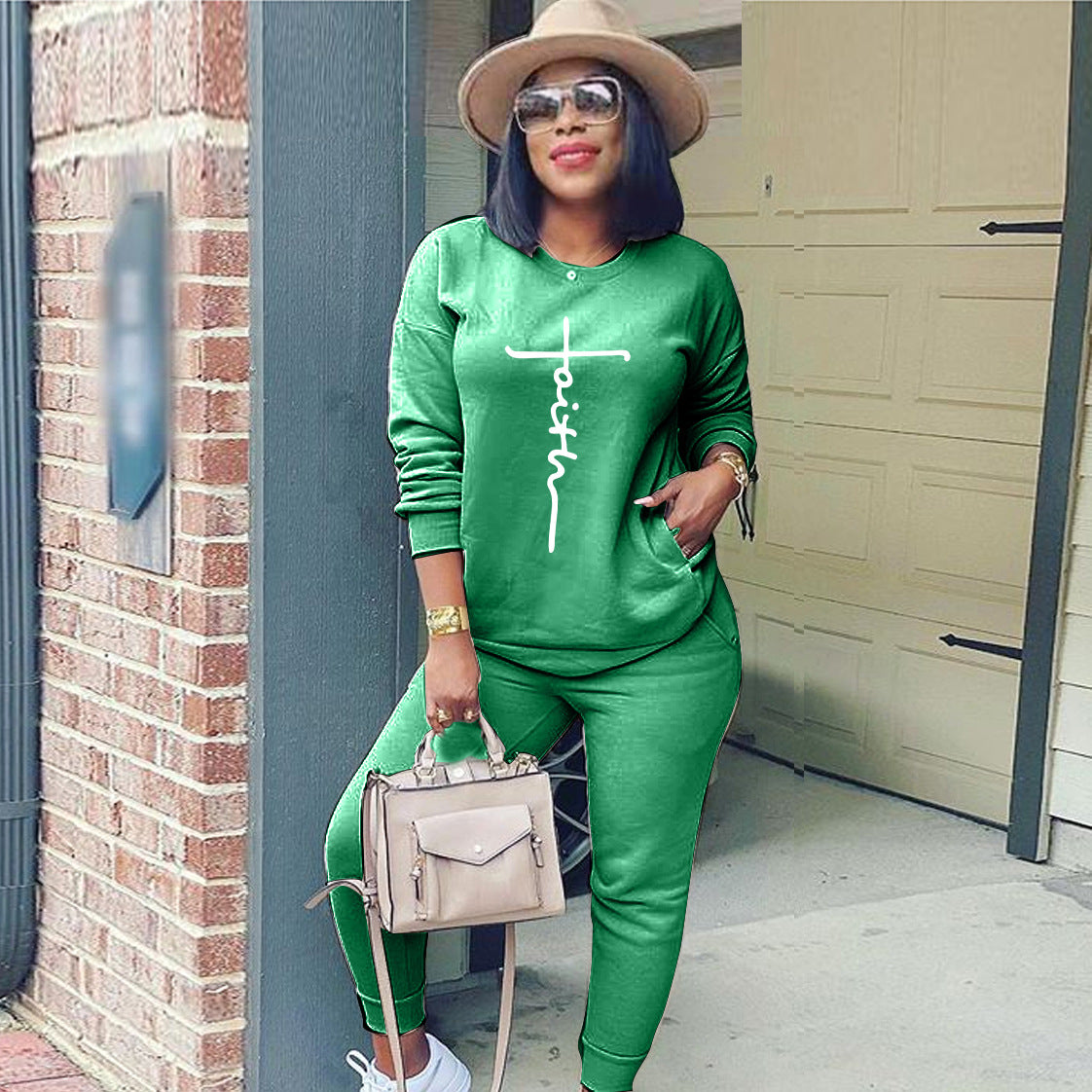 Faith Fleece Two Piece Set