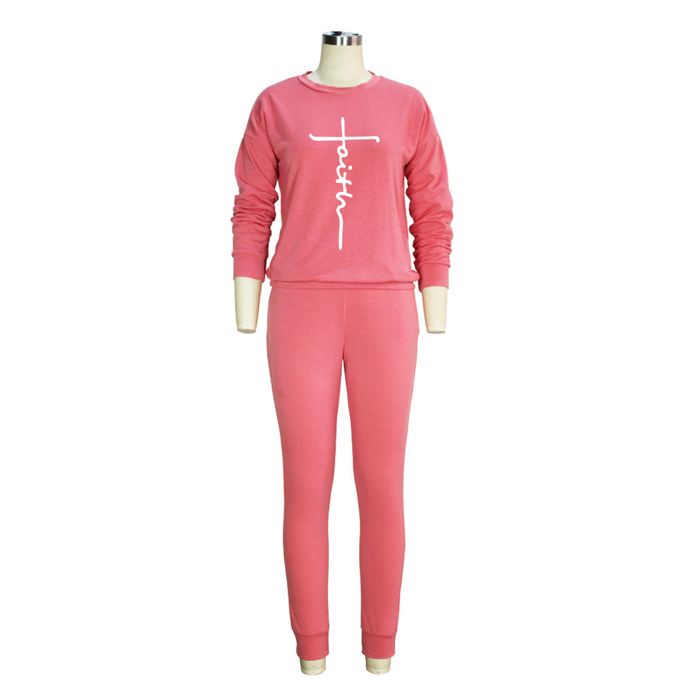 Faith Fleece Two Piece Set