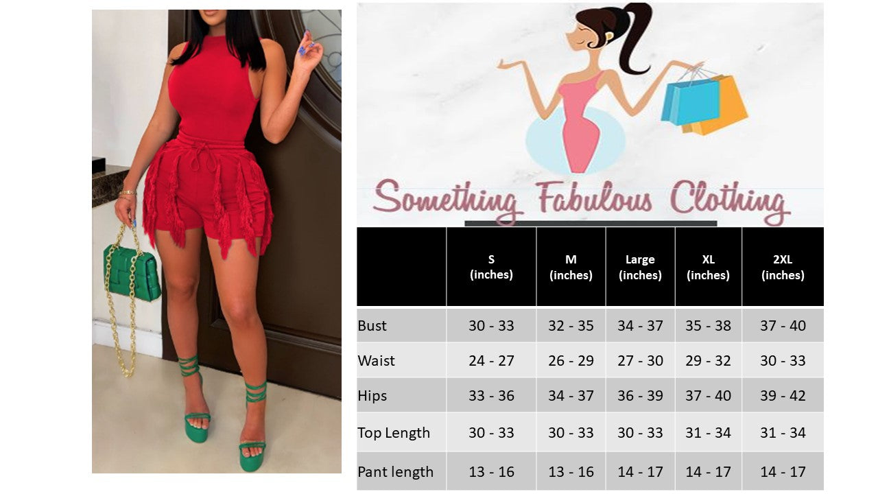 Pretty Me Frill Two Piece Shorts Set