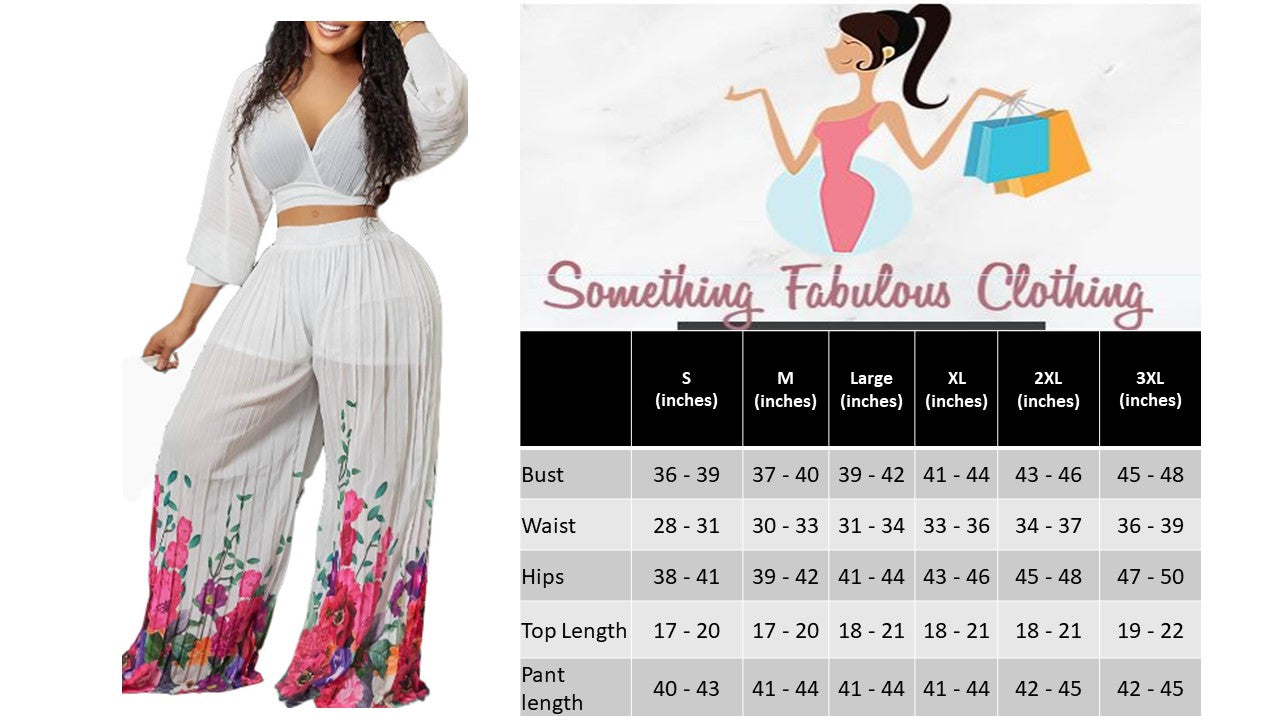 White Angel Flared Two Piece Set