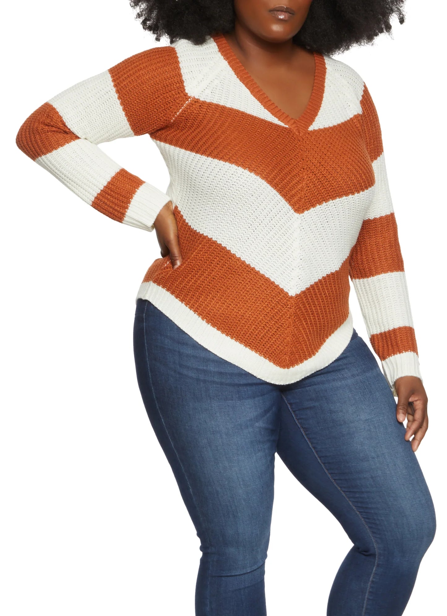 Lace Up Sweater Top