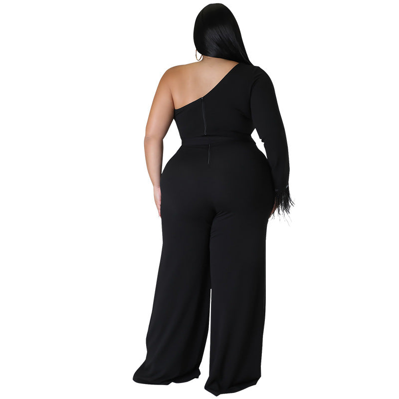 Off Shoulder Elegant Jumpsuit