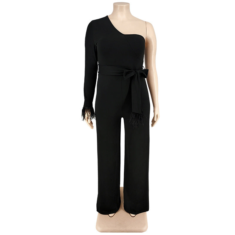 Off Shoulder Elegant Jumpsuit