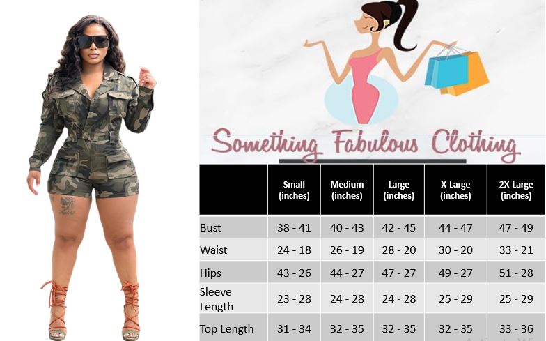 Army Romper Long Sleeve