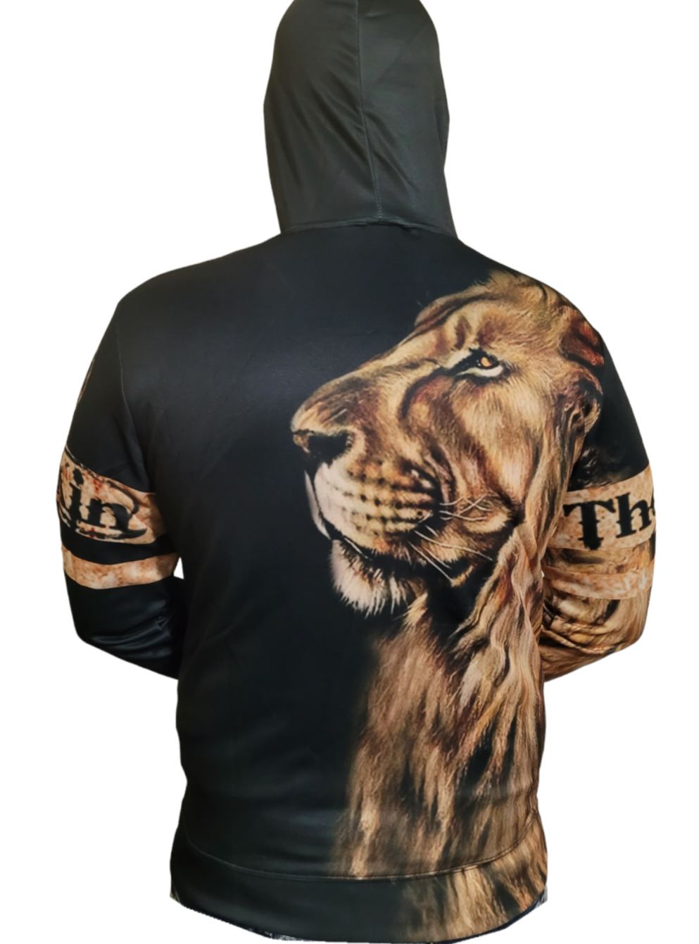 The King Pullover Hoodie - White String