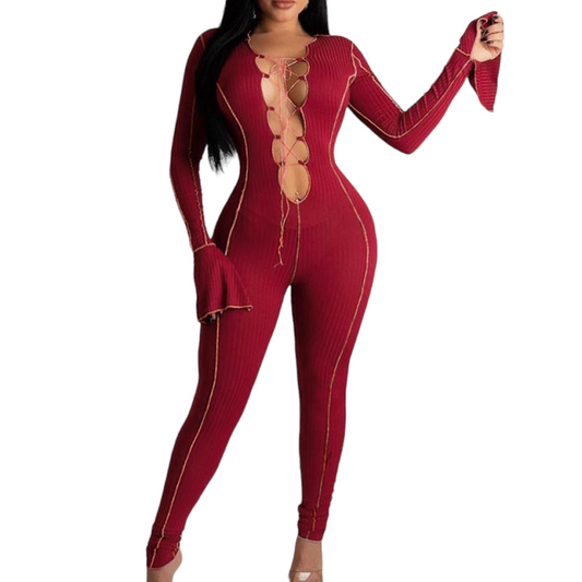 Sexy Seam Jumpsuit