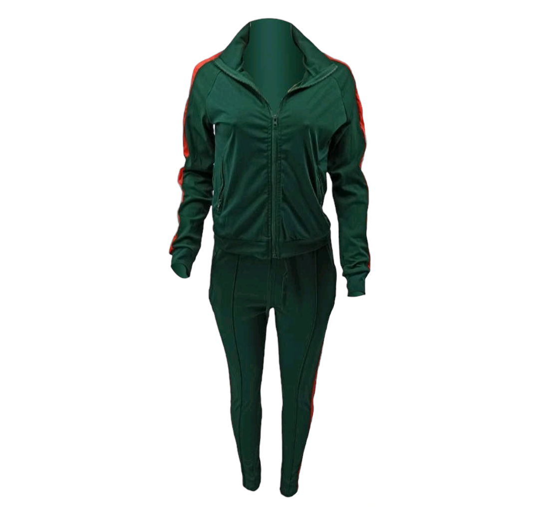 PINK Stripe Tracksuit