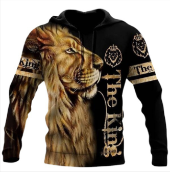 The King Pullover Hoodie - White String